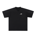 Oversized Mesh V-Neck Soccer Jersey