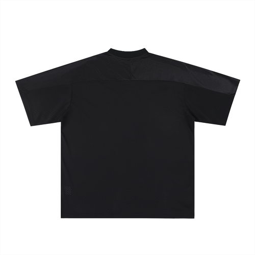 Oversized Mesh V-Neck Soccer Jersey